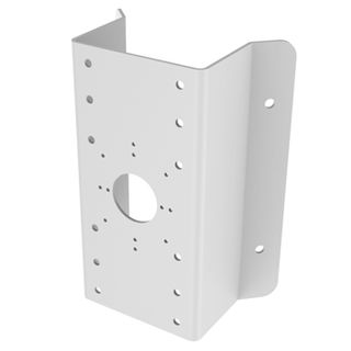 HIKVISION, Camera bracket, Corner mount adaptor, Requires wall mount bracket, Suits 1343 (Metal), 2355, 2385 IP turrets, 2155, 2185 IP vandal domes