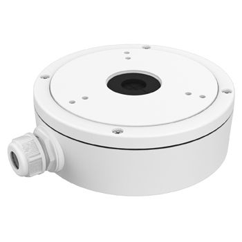 HIKVISION, Camera bracket, Surface mount box, Enclosed w/ conduit access, Suits 1343 (Metal), 2355, 2385 IP turrets, 1743 IP vandal dome