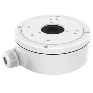 HIKVISION, Camera bracket, Surface mount box, Enclosed w/ conduit access, Suits 1343 (Plastic) IP turret, 1643 IP bullet, IT1, IT1F, IT3Z, IT3ZF analogue turrets, AIT3Z analogue bullet