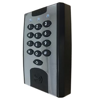 BOSCH, Solution 6000, External keypad with Prox, 4x3 Style, Brushed finish metal with high strength UV rated plastic, IP65, Touch tone & backlit keys, Suits Solution 6000 panel