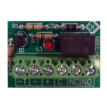 NETDIGITAL, Relay, 12V DC, SPDT, 1A contacts, LED status indicator