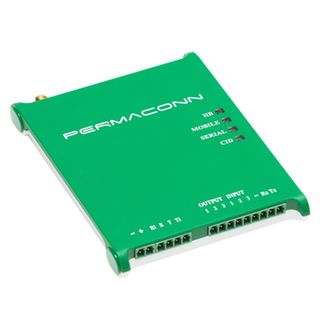 PERMACONN, IP communicator, (Telstra 4G), Single SIM + IP comms, 3 inputs + 3 outputs, 8 - 15V DC, 0.19A (max)/13.8V DC