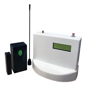 GATEMINDER, Wireless Pool Gate Reed Switch Kit, IP67 rated Reed Switch, 150m range in Open Air, Receiver 9-15V DC, SPDT Relay, 2x C/O relay contacts, 3.6v Lithium Battery,