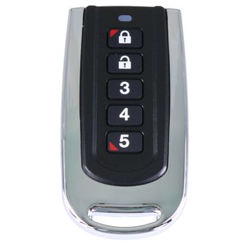 DIGIFLEX, Smart RF Keyfob, 5 button with programmable hold down functions, suits the RF120 receiver for the Solution 6000.