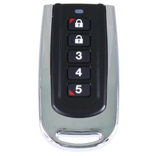 DIGIFLEX, Smart RF Keyfob, 5 button with programmable hold down functions, suits the RF120 receiver for the Solution 6000.