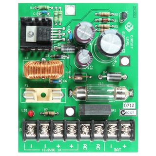 NETDIGITAL, 13.8V DC 2 Amp Power Supply module, battery charge output, Fuse protection, requires 16V AC plug pack