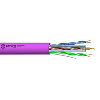 CABLE, Cat6 4 pair 8 x 1/0.51 UTP VIOLET/PURPLE, 305m box.