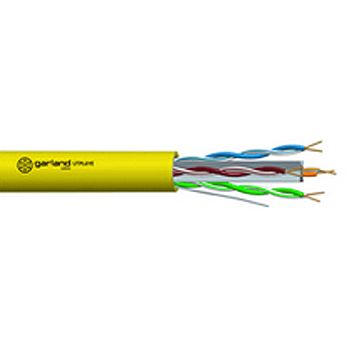 CABLE, Cat6 4 pair 8 x 1/0.51 UTP YELLOW, 305m box,