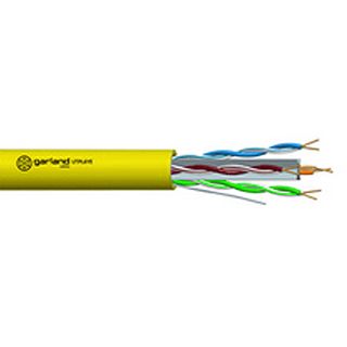 CABLE, Cat6 4 pair 8 x 1/0.51 UTP YELLOW, 305m box,