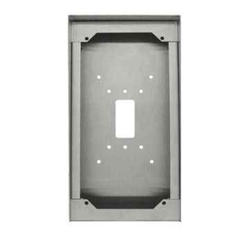 AIPHONE, Surface mount box, stainless steel, suits  IX-DVF-P,IX-DVF-RA,IX-DVF-2RA,IX-SSA-RA,IX-SSA-2RA