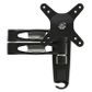 ULTRA, Monitor bracket, Articulated (Double) Arm, Black, Wall mount, Suits LCD/TFT from 13 to 32" 15kg holding force,Tilts 15dg, Swivels 180dg at head, 180 at mid, 180 at base, Suits 75 & 100mm VESA