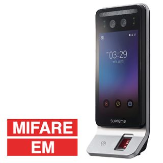 SUPREMA, FaceStation F2 Fusion, Multimodal Facial recognition, Fingerprint, Mobile access and RFID reader (EM,Mifare), Up to 100,000 users, 50,000 image logs, 7" touchscreen, TCP/IP, Wiegand, RS485