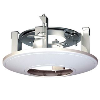 HIKVISION, Ceiling mount adaptor, Suits Hikvision 1743 series domes, Provides in-ceiling mounting