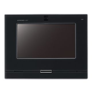 AIPHONE, IX Series, IP Direct Master station, Video and Audio, 7" Colour LCD display, Handsfree, Black, PoE 802.3af, Door release, Desk or wall mount.