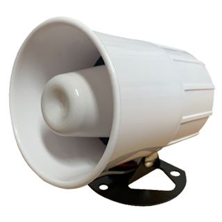 NETDIGITAL, Reflex horn speaker, High powered, White, Includes mounting base, 8 ohm, 15W,