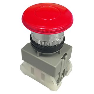 NETDIGITAL, Mushroom head push button, Red