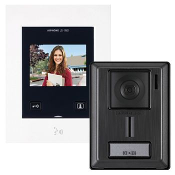 AIPHONE, JS Series, Video intercom kit, Colour, Hands free, Includes 1