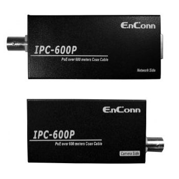 EQL, POE Ethernet over Coax, Transmitter & Receiver kit, POE at up to 600m with external PSU at transmitter, requires POE in for POE output.