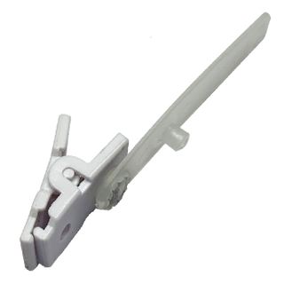 NETDIGITAL, Card attachment, Alligator clip, Plastic, With moulded nylon U-strap and flat snap, No safety pin, Min order of 100x