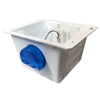 NETDIGITAL, Siren cover, White ABS plastic, Includes siren mount and tamper mount, no Siren - COVER ONLY
