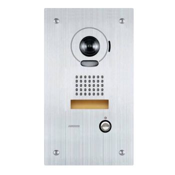 AIPHONE, IS Series, Door station, Video, Colour, Stainless steel plate, Flush mount, Vandal resistant,