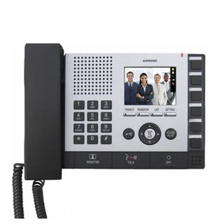 AIPHONE, IS Series, Master station, Video, Colour, LCD, Desk or wall mount,