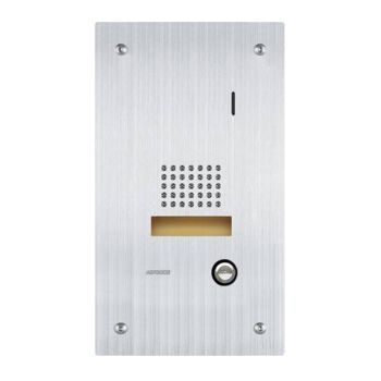AIPHONE, IS Series, Door station, Audio, Stainless steel plate, Flush mount, Vandal resistant, Weather resistant,