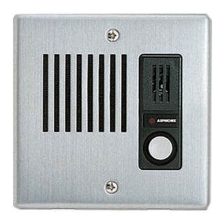 AIPHONE, IE Series, Door station, Audio, Stainless steel, Flush mount, Weather resistant.