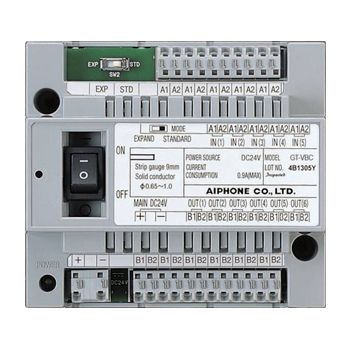 AIPHONE, GT Series, Video bus controller, Requires GTVBX for more than 16 door stations