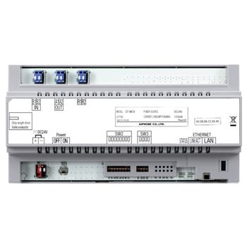 AIPHONE, GT Series, IP module, for connection between buildings, DIN rail