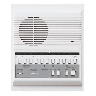 AIPHONE, LEF Series, Room station, Master, Audio, Semi flush mount, 10 call, With door release, All call option requires 1 x BG10C, *** Requires Linear Power Supply ***