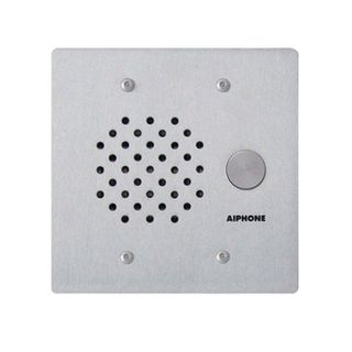AIPHONE, LE Series, Door station, Audio, Stainless steel, Flush mount, Vandal resistant, Weather Proof, 12 gauge plate with intrusion protection