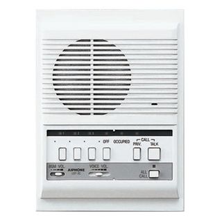 AIPHONE, LEF Series, Room station, Master, Audio, Semi flush mount, 3 call, No door release, *** Requires Linear Power Supply ***