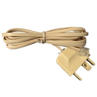 NETDIGITAL, Telephone plug adaptor, with 2m Telephone lead, RJ11, includes 611 plug