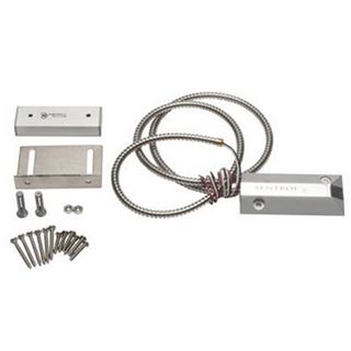 SENTROL, Reed switch, Magnetic contact for overhead doors, 2.5" gap, SPDT, Includes 36" stainless steel armoured cable