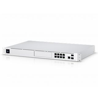 UBIQUITI, Unifi Dream Machine Pro, Gateway/Unifi Controller/Server/Gigabit Switch, 8x Gbs LAN ports, 1x Gbps WAN, SFP+, 3.5" HHD bay, rack mount.