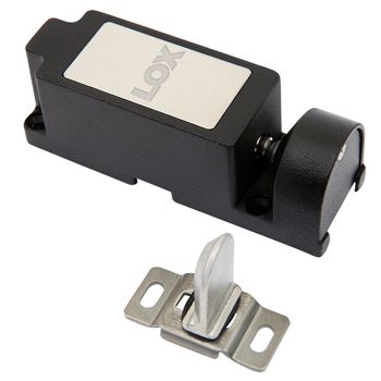 LOX, Cabinet lock, Surface mount, Fail safe/fail secure, 150kg holding force, Monitored, 12V DC 190mA / 24V DC 90mA