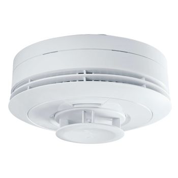 BOSCH, Radion Series, Wireless smoke detector, Built-in 85 dB sounder, LED/sounder status indicator, Suits RFRC-STR2, RF3212E, B810 & RF120 receivers, 433MHz