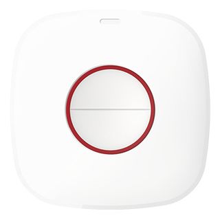 HIKVISION, AX Pro, Wireless Emergency button, Dual press, 433MHz, Two-way, Tri-X wireless technology, CR2450, Approx 3 years battery life