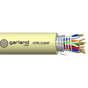 CABLE, CAT3 Telephone 10 pair, 20 x 1/0.5 UTP Yellow, Flame retardant jacketed, LSZH (Low smoke zero halogen), 200m