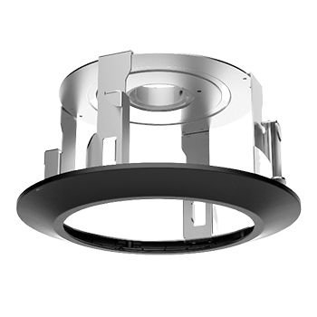 HIKVISION, PTZ In-Ceiling mounting bracket, Suits Hikvision PTZ camera DS-2DE4425IW-DE, black rim.