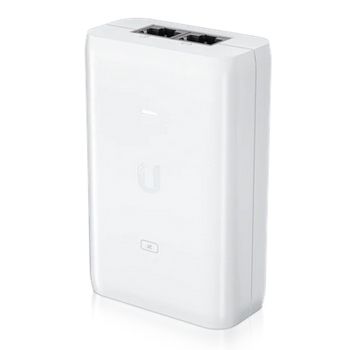 UBIQUITI, POE+ injector, Suits Ubiquiti U6-Lite, U6-LR & U6-PRO, 48V DC, 30W, 0.65A