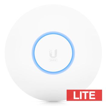 UBIQUITI, UniFi AP U6 Lite, Wireless Access Point, Transmitter or Receiver, 300Mbps @ 2.4GHz, 1201Mbps @ 5GHz, Up to 122m range, Indoor, 48V Passive PoE, ***REQUIRES "POE-48" INJECTOR OR 48V SWITCH***