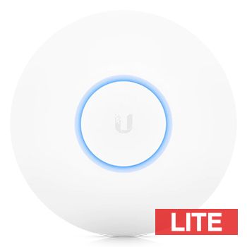 UBIQUITI, UniFi AP AC Lite, Wireless Access Point, Transmitter or Receiver, 300Mbps @ 2.4GHz, 867Mbps @ 5GHz, Up to 122m range, Indoor, 24V Passive PoE