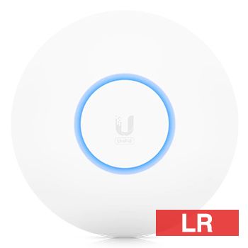 UBIQUITI, UniFi AP U6 Long Range, Wireless Access Point, Transmitter or Receiver, 600Mbps @ 2.4GHz, 2400Mbps @ 5GHz, Indoor or Outdoor, 48V Passive PoE, ***REQUIRES "U-POE-AT" INJECTOR OR 48V SWITCH**