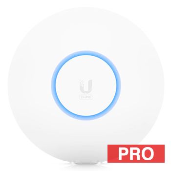 UBIQUITI, UniFi AP U6 Pro, Wireless Access Point, Transmitter or Receiver, 573Mbps @ 2.4GHz, 4.8Gbps @ 5GHz, Indoor or Outdoor, 44-57V DC POE, ***NO INJECTOR INCLUDED***