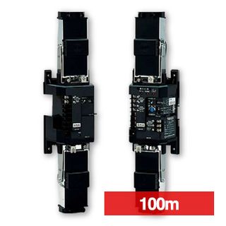 TAKEX, Photoelectric beam, Marine series quad beams, Anti Crawl, 100m (outdoor) 200m (indoor) range, Double pulse modulated, All gated only, N/O and N/C contacts, 12-30V DC, 85mA,