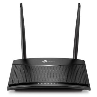 TP LINK, 300Mbps wireless N 4G LTE router, Sim card slot, 1xWAN/LAN & 1x LAN port, 2.4 GHz Wifi.