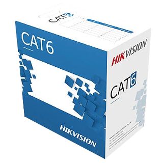 HIKVISION, CABLE, Cat6 4 pair 8 x 1/0.51 UTP, Blue, 305m box.