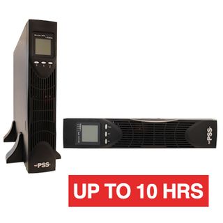 PSS, CamSecure Series, 800 VA Intelligent UPS, Up to 10 hours run time without interruption from AC fail, LCD Screen, Tower or Rack mount (8RU), 346(W) x 440(H) x 430(D)mm, 65.1kg